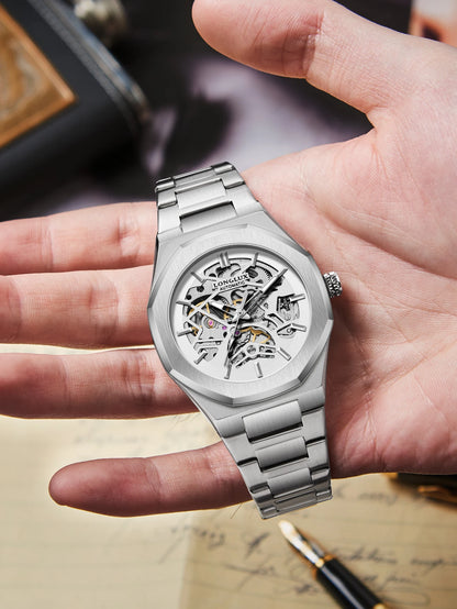 LONGLUX 6269K2 Vanguard Skeleton Automatic