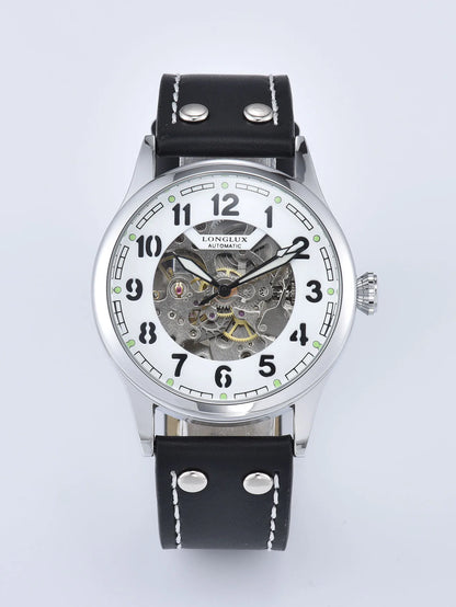 LONGLUX 8020SP Aviator Open Heart Automatic