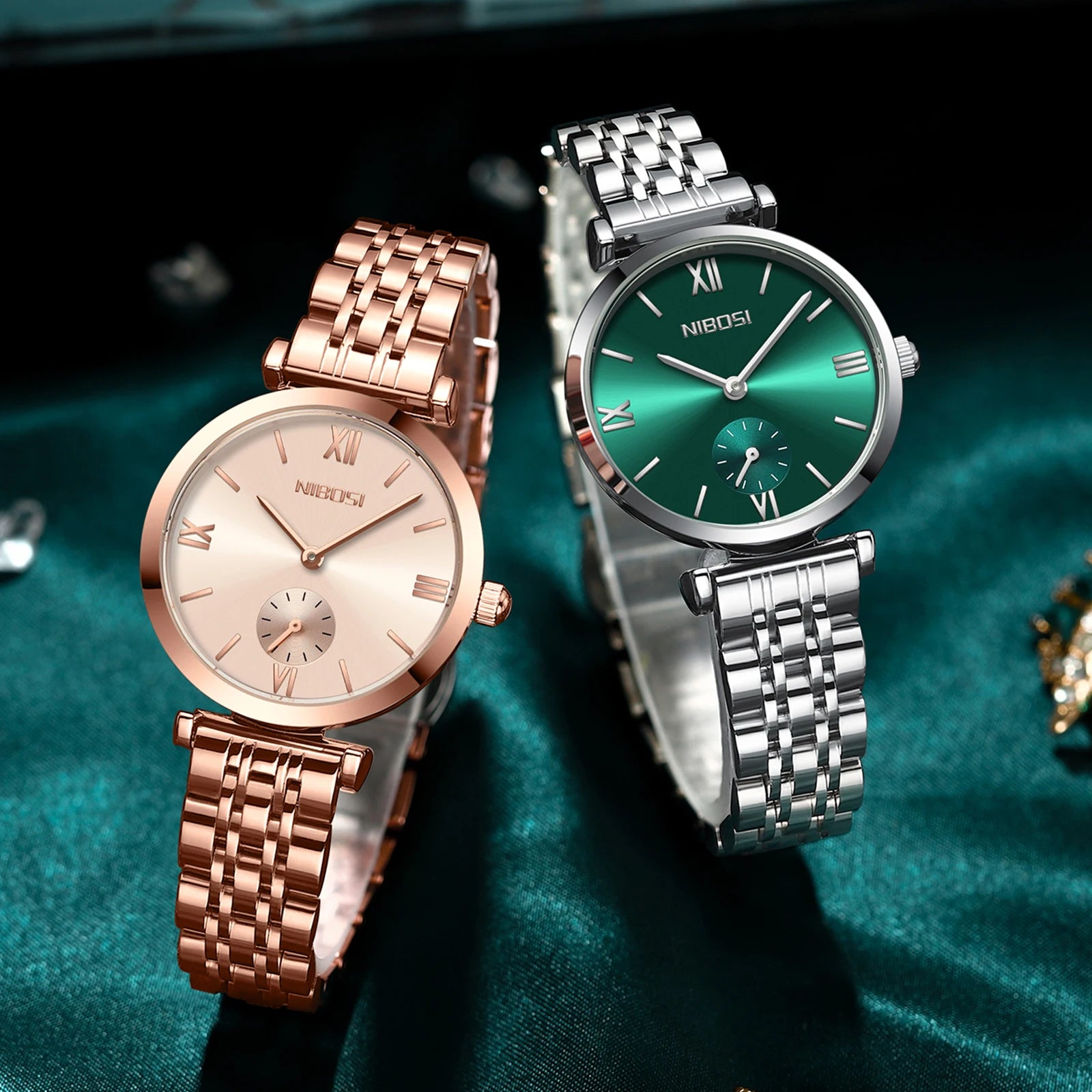 Minimalist Roman Dial Watch 2620 Nibosi