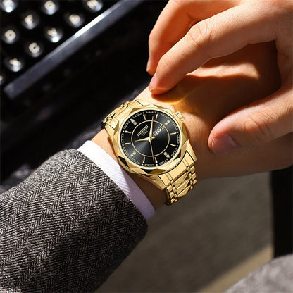 NIBOSI 2625 — Royal Facet Watch