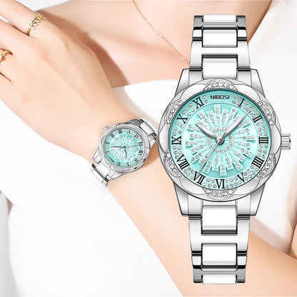 2695 Crystal Mint Ladies Watch