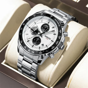 Leather Strap & Quartz Watch 2636 Nibosi