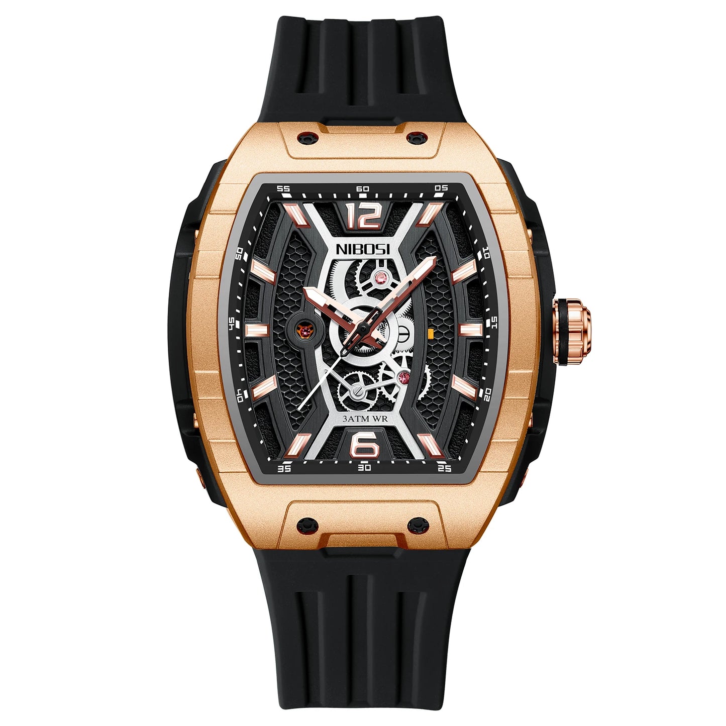 2701 Mach Curve Silicone Watch