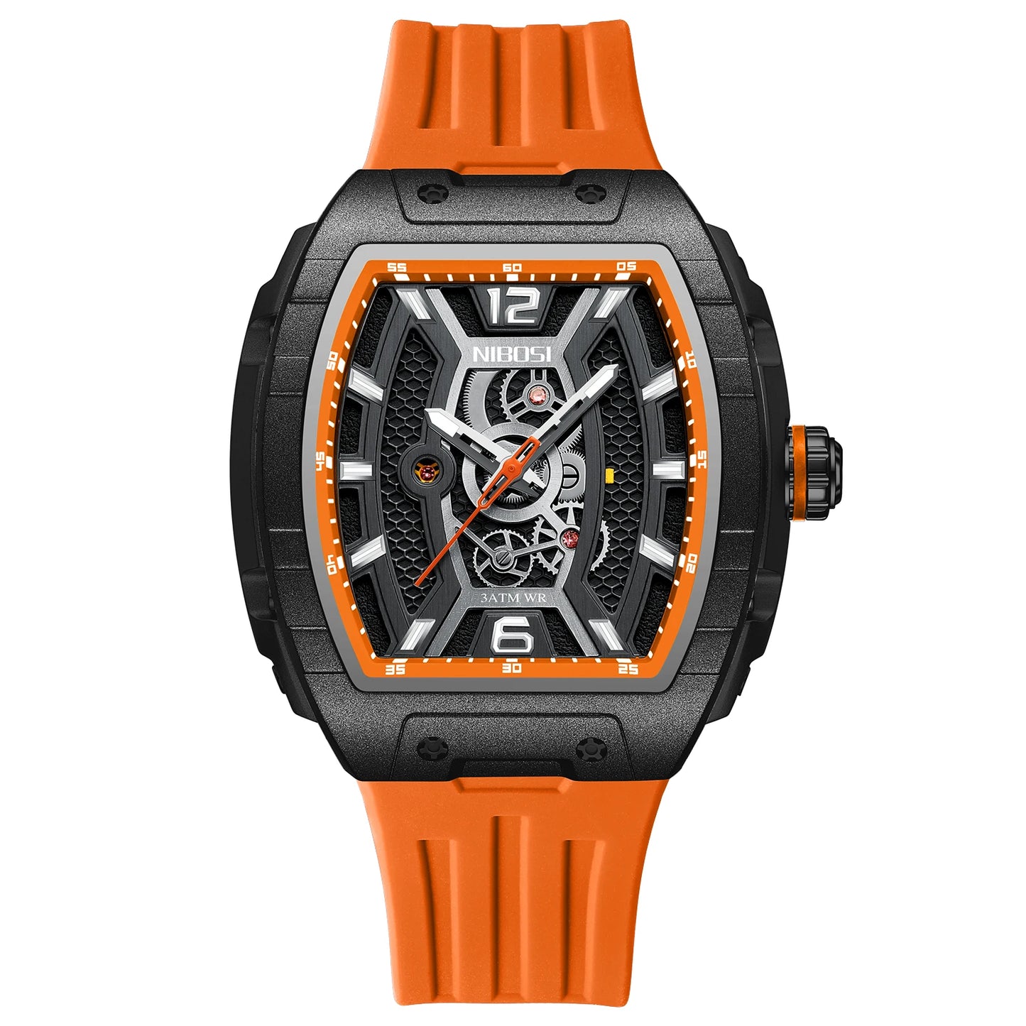 2701 Mach Curve Silicone Watch