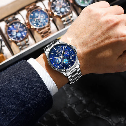 POEDAGAR 916 Celestial Chronograph