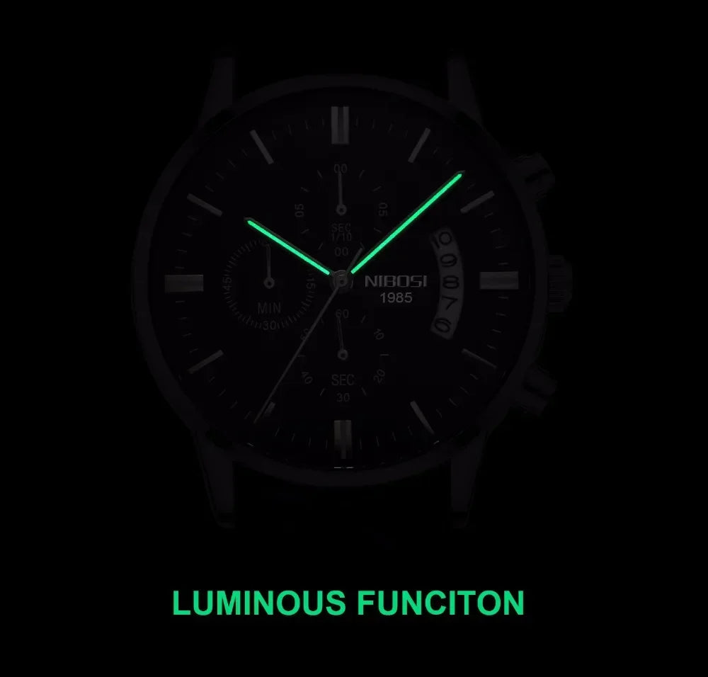 Quartz & Waterproof Watch 2309 Nibosi