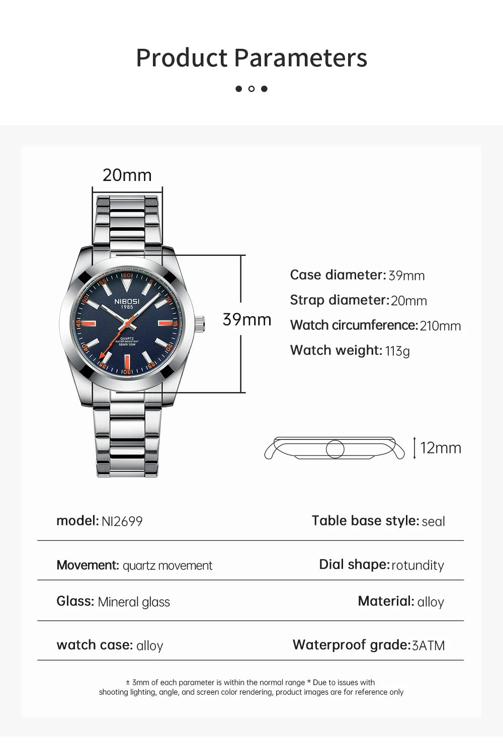2699 Metroline Classic Men’s Watch