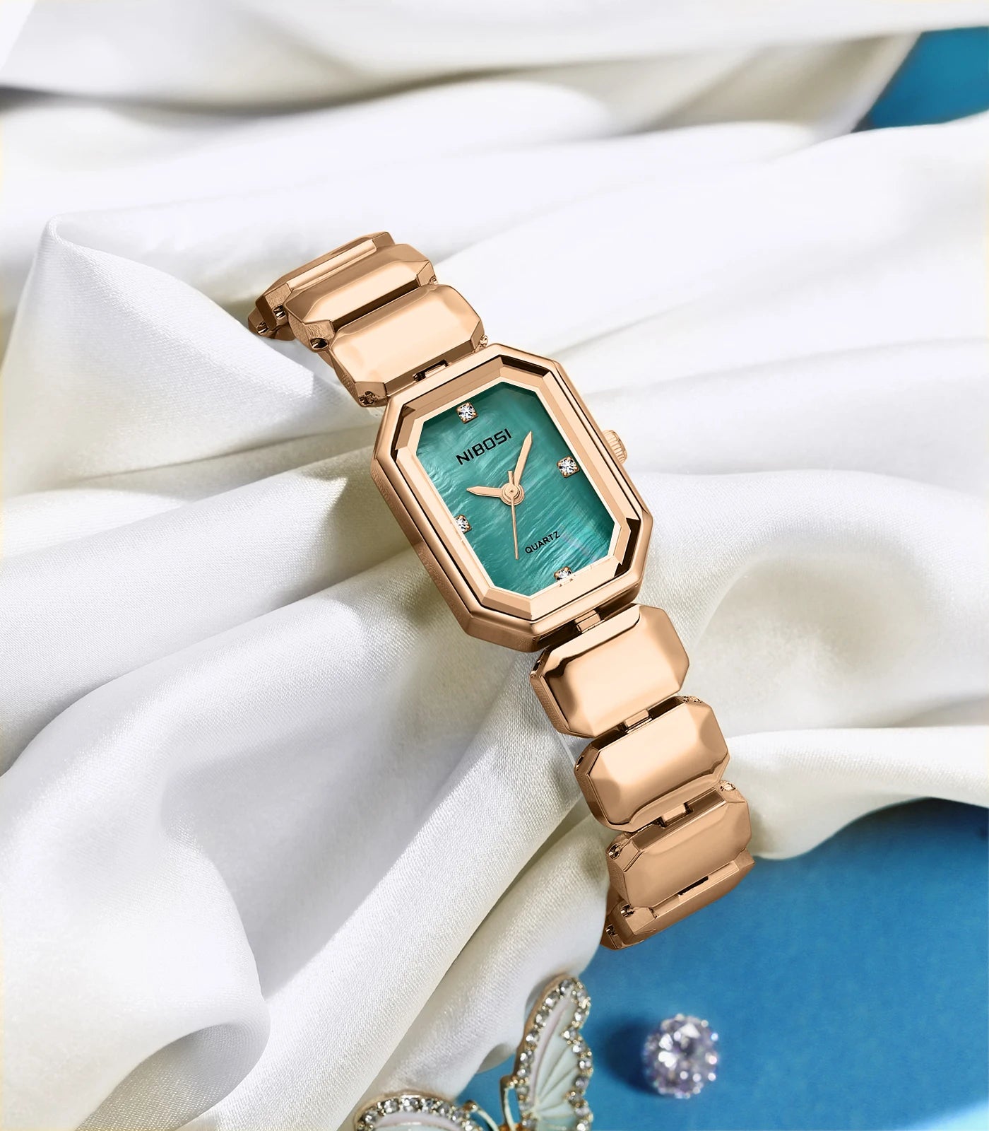 Elegant Square Watch 2685