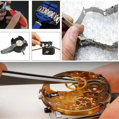 NIBOSI Professional Watch Repair Tool Kit – 147 Pieces