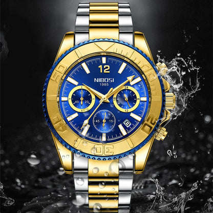 2517 Luxury Chronograph Watch - Stainless Steel