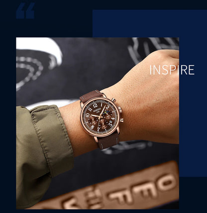 NIBOSI 2729 Heritage Sport Chronograph