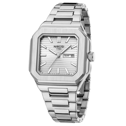 NIBOSI 2690 Retro Square Quartz Watch
