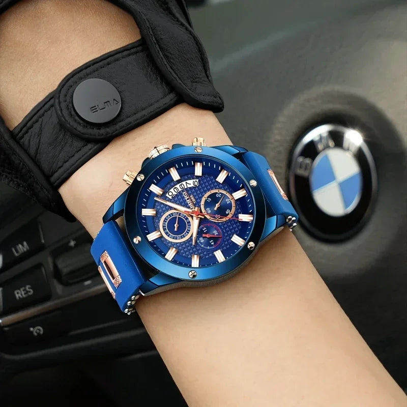NIBOSI 2333 GT Racing Chronograph