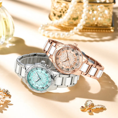 2695 Crystal Mint Ladies Watch