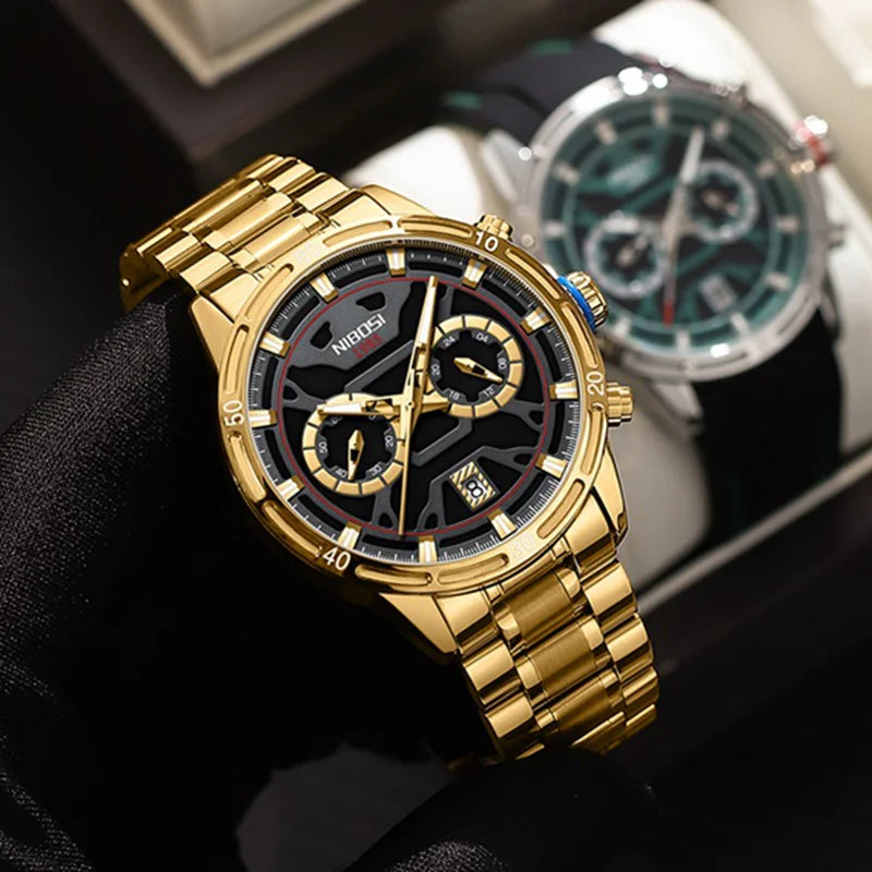 Quartz Watch with Luminous Display 2537 Nibosi