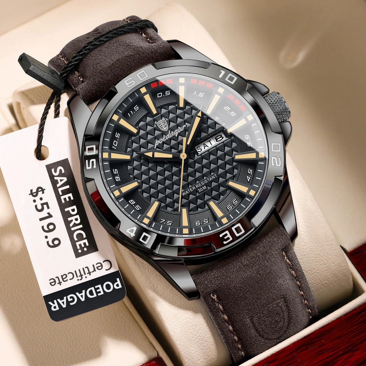 POEDAGAR 895 Titan Sport Quartz