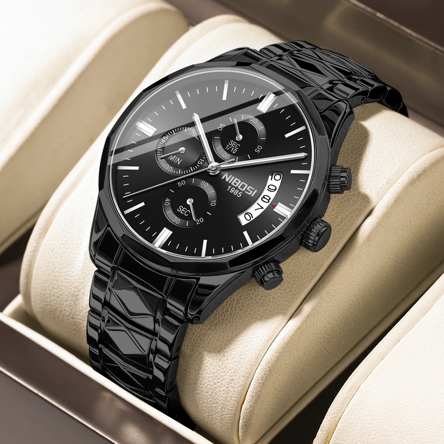 NIBOSI 2655 Black Vanguard