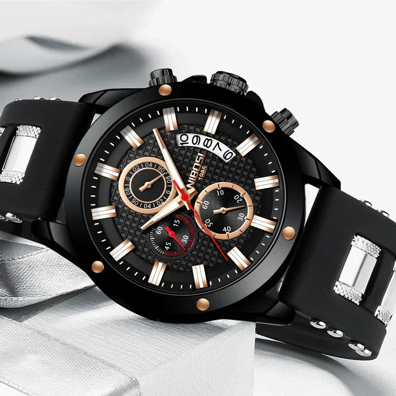 NIBOSI 2333 GT Racing Chronograph