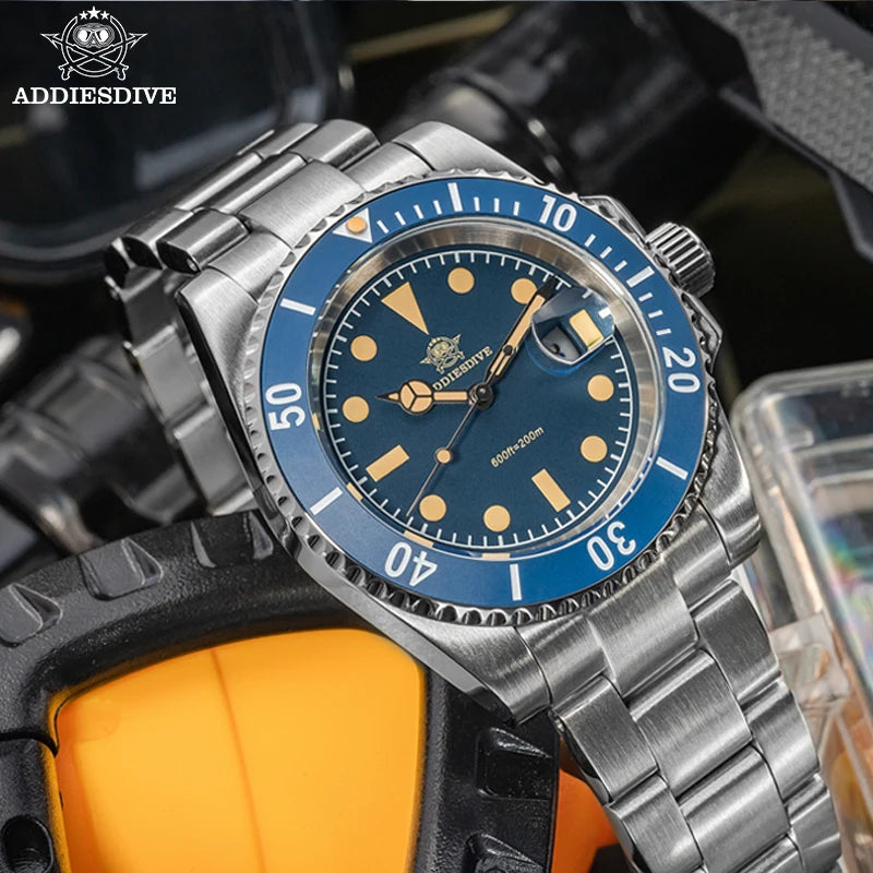 ADDIESDIVE AD2054 Heritage Diver Quartz