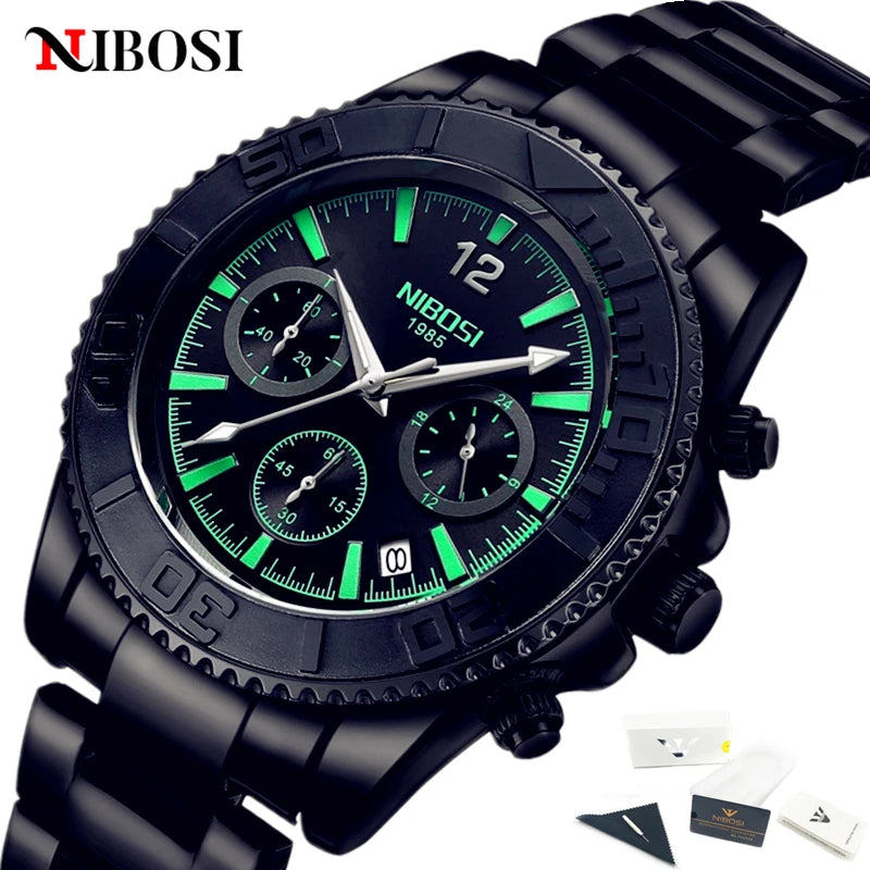 2517 Luxury Chronograph Watch - Stainless Steel