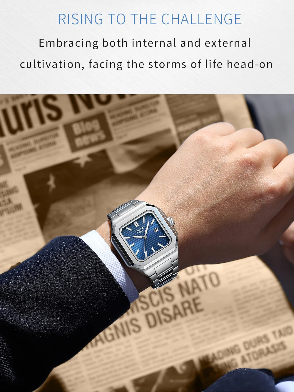 2689 SquareMaster Quartz Calendar Watch