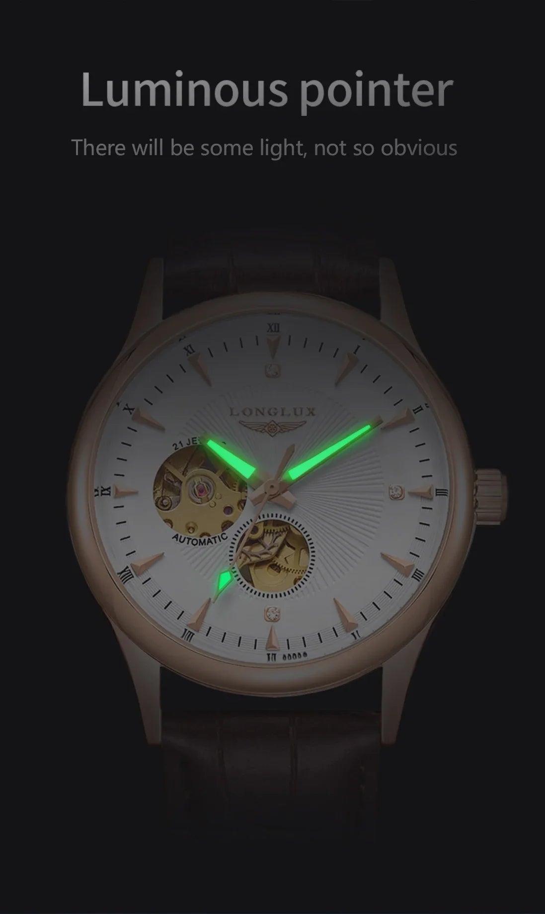 LONGLUX 8020P Heritage Open Heart Mechanical