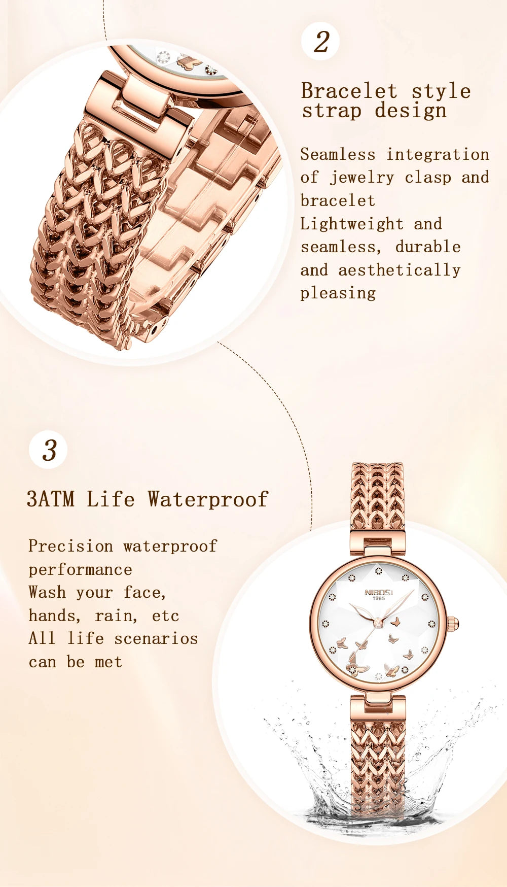 Gleam Dial Ladies Watch 2635