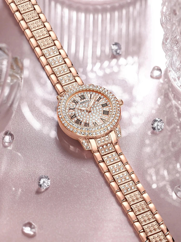 2552 Rose Sparkle Lady Watch