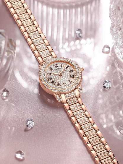 2552 Rose Sparkle Lady Watch