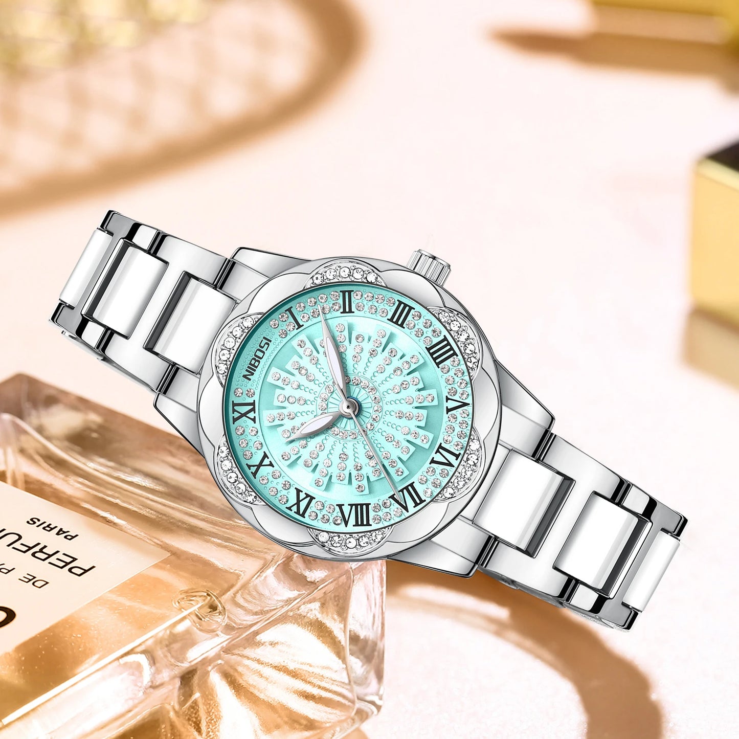 2695 Crystal Mint Ladies Watch