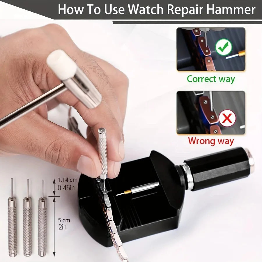 NIBOSI Watch Link Removal Kit