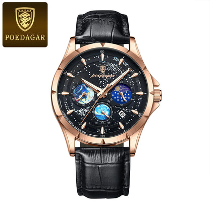POEDAGAR 916 Celestial Chronograph