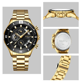 Quartz & Waterproof Watch 2592 Nibosi