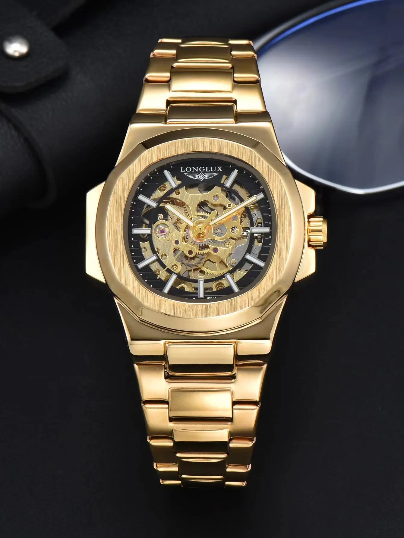 LONGLUX 8057G Apex Skeleton Mechanical