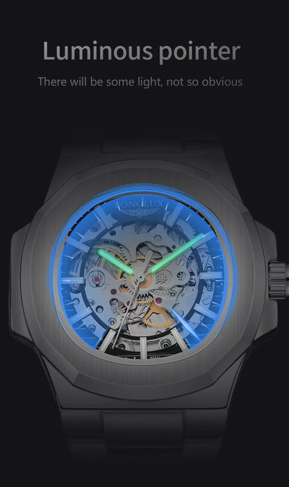 LONGLUX 8057G Apex Skeleton Mechanical