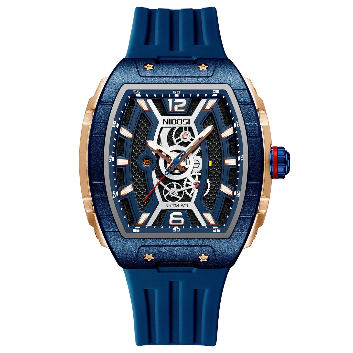 2701 Mach Curve Silicone Watch