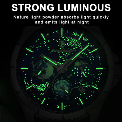POEDAGAR 916 Celestial Chronograph