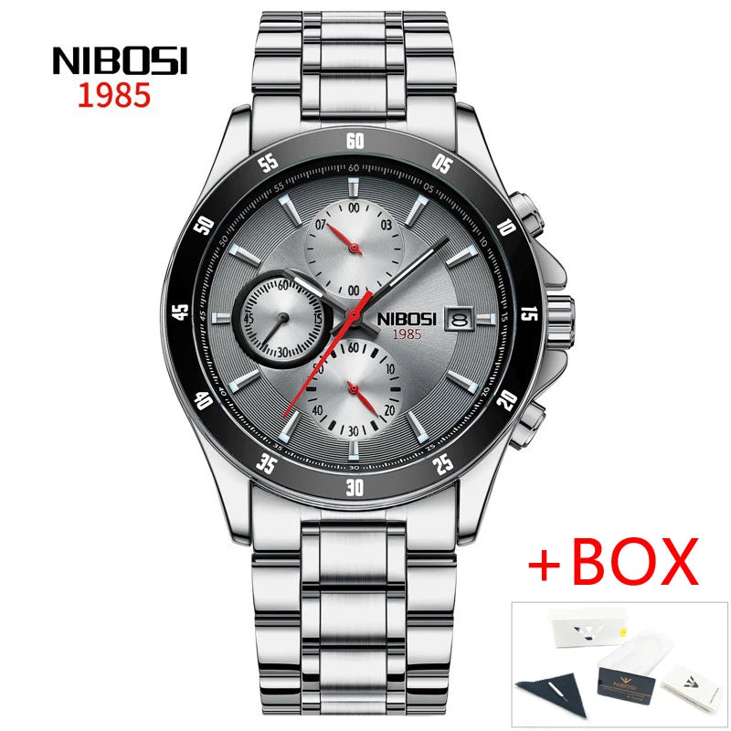 NIBOSI 2530 Grand Sport Chronograph Men's Watch