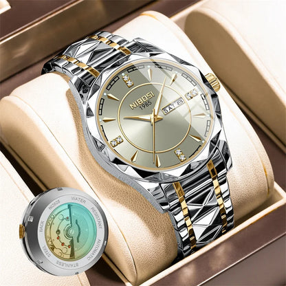 NIBOSI 2625 — Royal Facet Watch