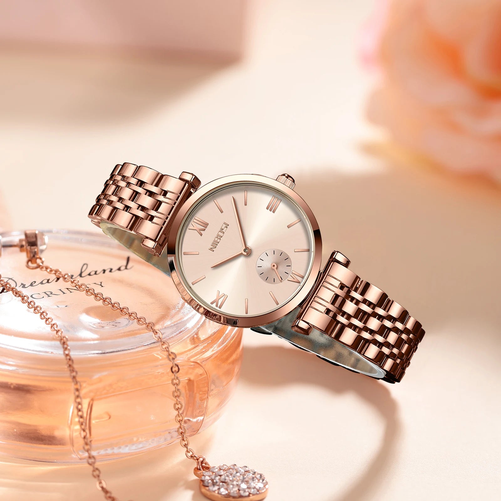 Minimalist Roman Dial Watch 2620 Nibosi