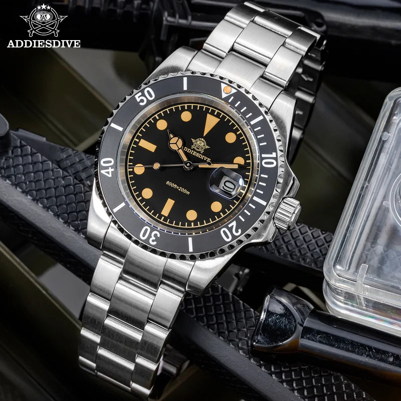 ADDIESDIVE AD2054 Heritage Diver Quartz