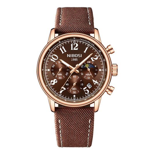 NIBOSI 2729 Heritage Sport Chronograph