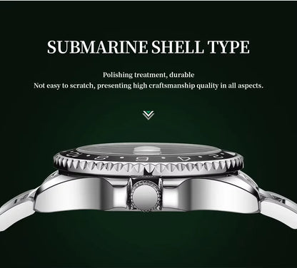 NIBOSI 2597 Ocean Master Quartz