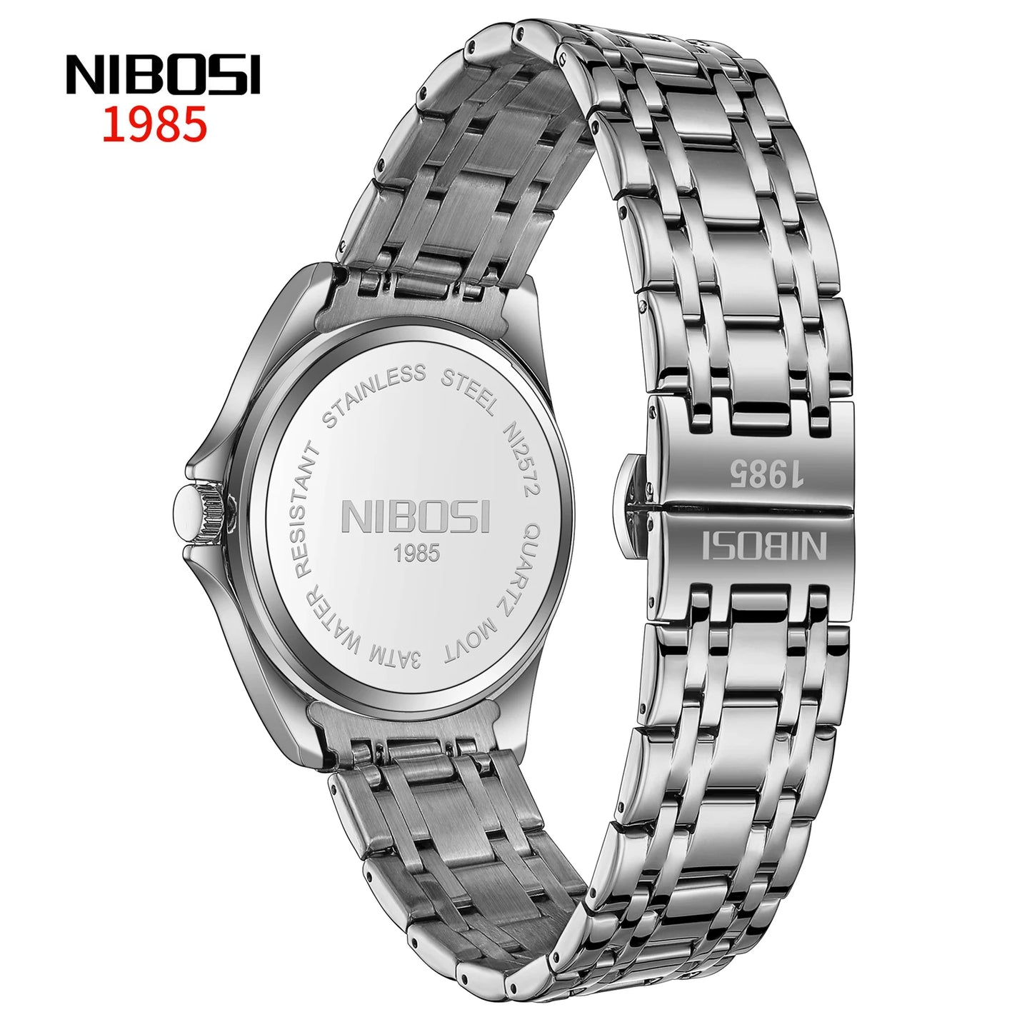 NIBOSI 2572 Urban Classic Quartz
