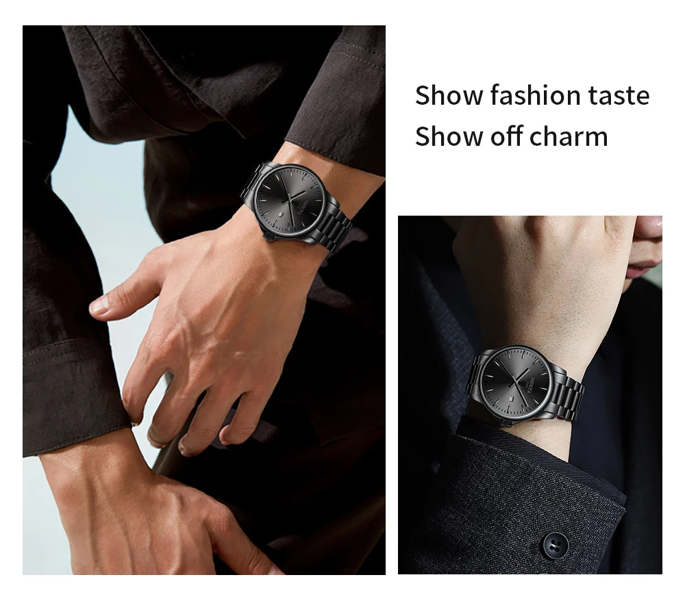 NIBOSI 2691 Miyota Precision Minimalist Watch