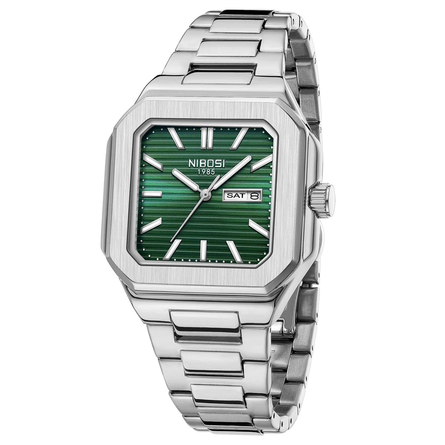 NIBOSI 2690 Retro Square Quartz Watch