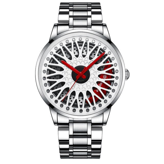 Car Watch Men Sport Waterproof Forged Wheel 2026 Nibosi