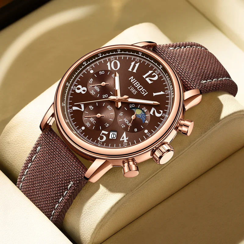 NIBOSI 2729 Heritage Sport Chronograph
