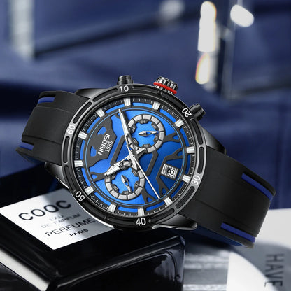 Quartz Watch with Luminous Display 2537 Nibosi