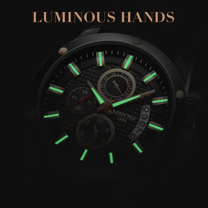 NIBOSI 2333 GT Racing Chronograph